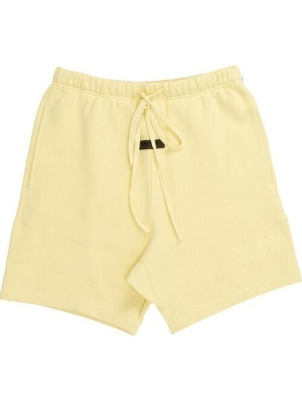 Fear of God Essentials shorts CANERY yellow colorway M Medium FLeece